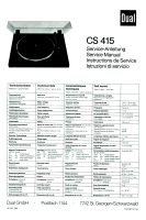 Dual CS-415-Service-Manual 